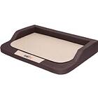 Hobbydog L (R1) MEDICO STANDARD (CODE) BROWN WITH A BEIGE MATTRESS