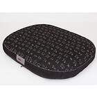 Hobbydog Mattress Oval Black with dogs XXL