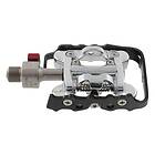 Wellgo Half Clipless Pedals Silver