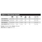 Shimano Aero X1 Precision Feeder 3 Sections Carp Rod Silver 3,05 m / 60g