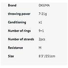 Okuma Guide Select Suiite Spinning Rod 2,51 m / 7-21g