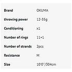 Okuma Guide Select Long Distance Spinning Rod 2,43 m / 7-21g