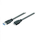 MicroConnect USB A - USB Micro-B 3.0 1m