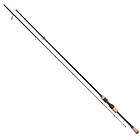 Mikado Black Crystal Medium Spinning Rod 1 Section Svart 1,98 m / 5-24g