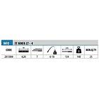 Fishing Ferrari Ninfa Lt Tele Bolognese Rod Silver 4,20 m / 6-10g