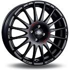 OZ Superturismo GT Matt Black Red Lettering 6,5x15 4/108 ET25 B65.1