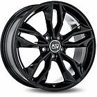 MSW 71 Bright Black 8,5x19 5/112 ET44 B73.1