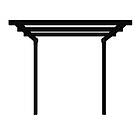 PLUS Pergola Dubbel 1 Modul Förlängare 179095-15