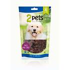 2 Pets Dogsnack MiniCubes Duck 100g