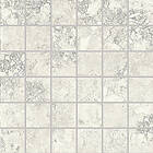 White Provenza Unique Travertine, Ancient 5x5 Mosaikkflis