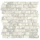 White Provenza Unique Travertine, Ancient (Mini Block) 30x30 Mosaikkflis