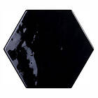Nero Tonalite Exabright Esagona, 15x15 Flis