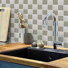 Arredo Mosaikk Steel Grå 5,2x5,2 cm 332154-01-1068