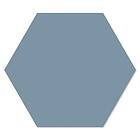 Hill Ceramic Hexagon Klinker Basic Hex 25 Mörkblå 25x22 cm KLC4182