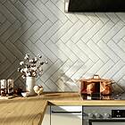 Hill Ceramic Kakel Neila Vit Blank 7,5x30 cm 7.5x30 KLRS2069