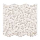 Hill Ceramic Klinker Chevron Vit 44x44 cm Matt KLR2210