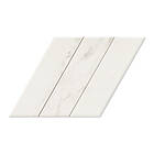 Hill Ceramic Klinker Diamond Vit Vänster 40x70 cm Marmor 70x40 KLR2247