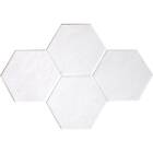 Konradssons Kakel Klinker Hexatile Blanco Vit 18x20 cm 17,5x20cm 7701