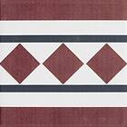Konradssons Kakel Klinker Kerion Optique Framboise Faixa 20x20 cm 20x20cm 4806