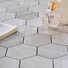 ArtStone Natursten Woodlight Gravin Hexagon Polerad 10x10 cm 98 CTR-MM-H17086