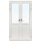 SP Fönster Pardörr Balans Aluminium Pardörr 3-Glas 130x200/130 Vä 66112113201350