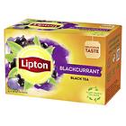 Lipton Black Tea Blackcurrant 20 tepåsar