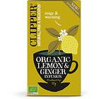 Clipper Organic Lemon & Ginger 20 tepåsar