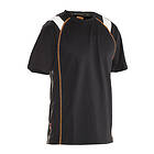 Jobman T-shirt Spun-dye Vision 5620 Sort/Orange S 65562053-9931-4