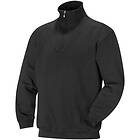 Jobman Sweatshirt 43832 Zip 5500 1/2 Svart XS 65550010-9900-3