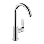 Hansgrohe Basin Mixer Rebris E 1-grepps 210 med Svängbar Pip och Lyftventil Basi