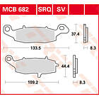 TRW Bromsbelaggssats skivbroms Organic Allround MCB682