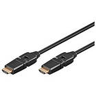 MicroConnect HDMI - HDMI High Speed with Ethernet (swivel) 5m