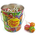 Chupa Chups Fruit Klubbor Hink 150st