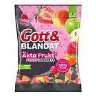 Malaco Gott & Blandat Äkta Frukt & Lakrits 220g