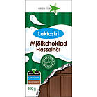 Green Star Mjölkchoklad Laktosfri Hasselnöt 100g