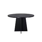 Venture Home Matbord Bootcut Round Dining Table Black / Fanéer 15588-848