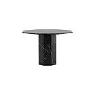 Venture Home Matbord Marbs Round Dining Table Black / Glass Marble 15589-588