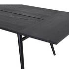 Venture Home Iläggsskiva Sleek Salt Matbord Extention for dining table Black brushed 45*95 cm 15119-608