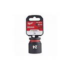 Milwaukee Shockwave Impact Duty Krafthylsa 1/2" fyrkant 24 mm