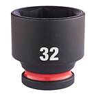 Milwaukee Shockwave Impact Duty Krafthylsa 1/2" fyrkant 32 mm