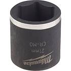 Milwaukee Shockwave Impact Duty Krafthylsa 3/8"-fäste, kort 21 mm