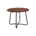 Eden Wood Table Wilma 120 cm Brown/Svart Runt brun/svart EW 4073-68