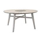 Venture Design Dining Table Rossi Ø 150 cm Rives Table ø Antique White Acacia /