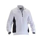 Jobman Sweatshirt 43832 Zip 5401 1/2 Grön/Svart XL 65540120-7599-7