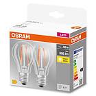 Osram LED-Lampa Normal (60) Klar 2-p E27 827 6W Cl A LED-LAMPA NORMAL KLAR 2-P CL