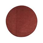 Kateha Dunes Straight Teppe rund dusty red, 200 cm