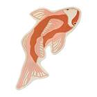 Broste Copenhagen Koi Teppe 97x120 cm Pumkin orange