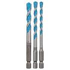 Bosch 3-delars universalborrsats HEX-9 Multi Construction 5; 6; 8 mm