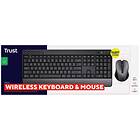 Trust Trezo Comfort Wireless Keyboard & Mouse Set (Pohjoismainen)