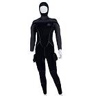 Apeks Thermiq Advanced 8/7 Mm Semydry Suit Svart XS